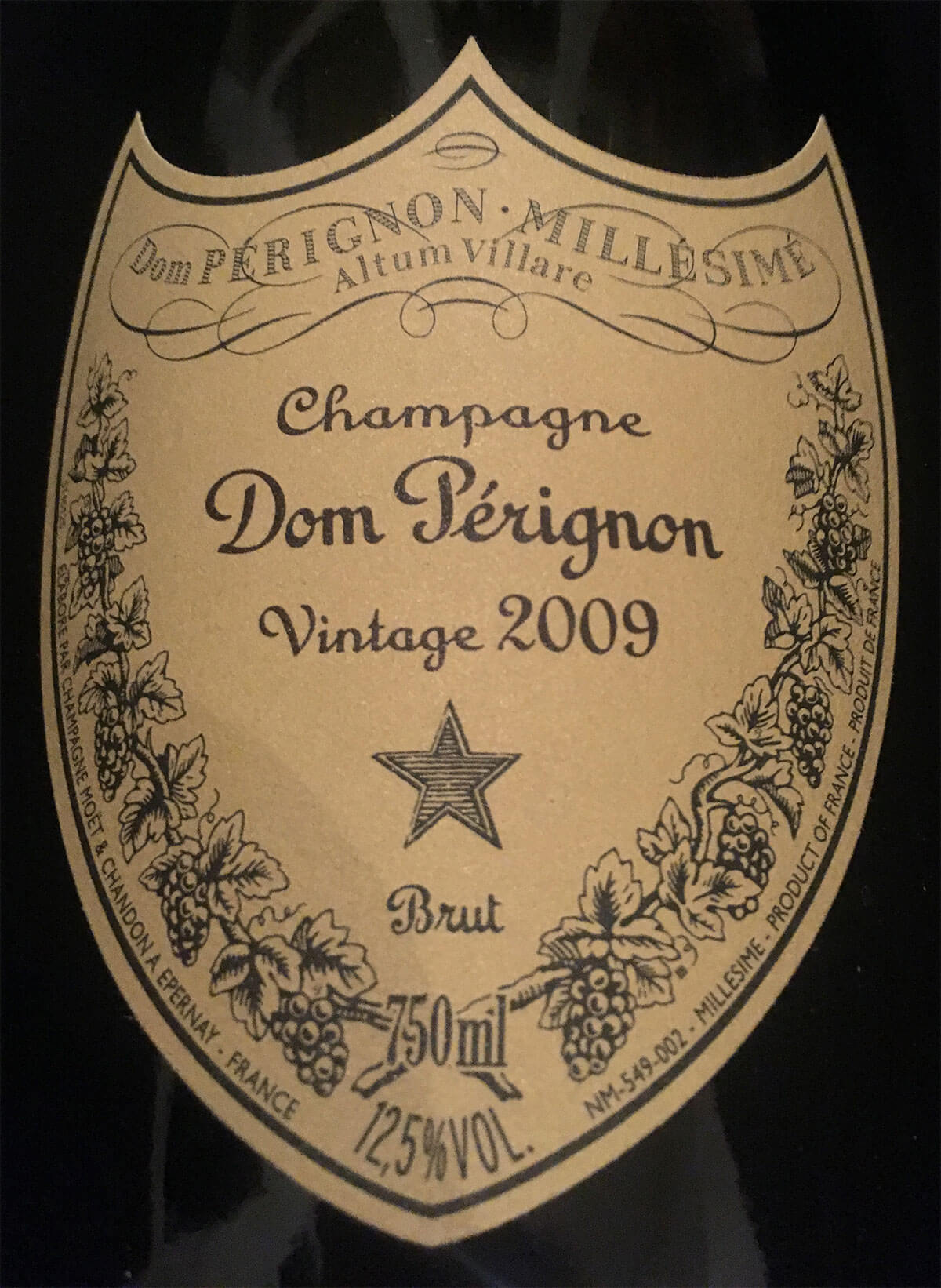 Dom Pérignon årgang 2009 (logo).